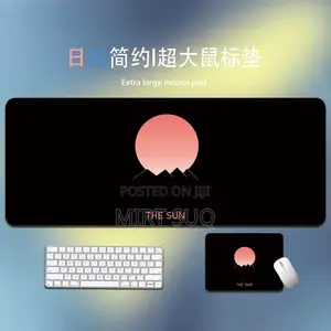 The Sun Long Table 80cm X30 Cm Mouse Pad – Glow Fiber Non-Slip Base