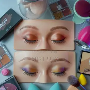 3d Realistic Silicone Eye Makeup Practice Board