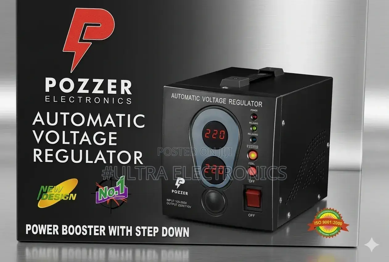Pozzer Electronics Automatic Voltage Regulator Features Dual Digital