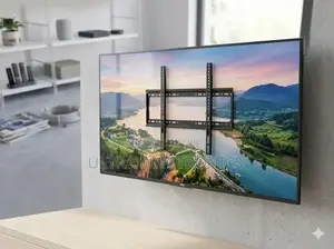Fixed Tv Wall Mount Allows Your Television to Hang Just 1.5 Cm From