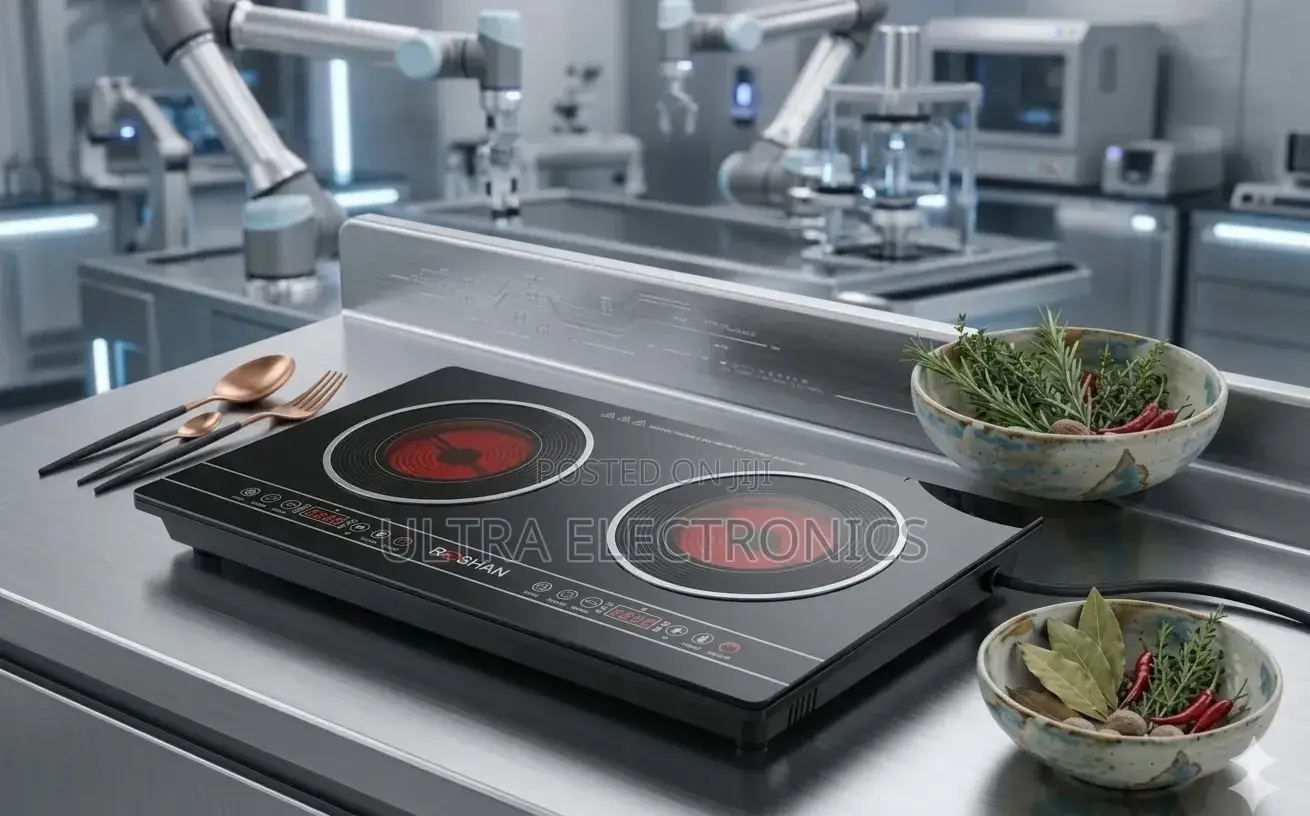 Roshan Ceramic Touch Stove, a Modern Digital Appliance in Kitchens