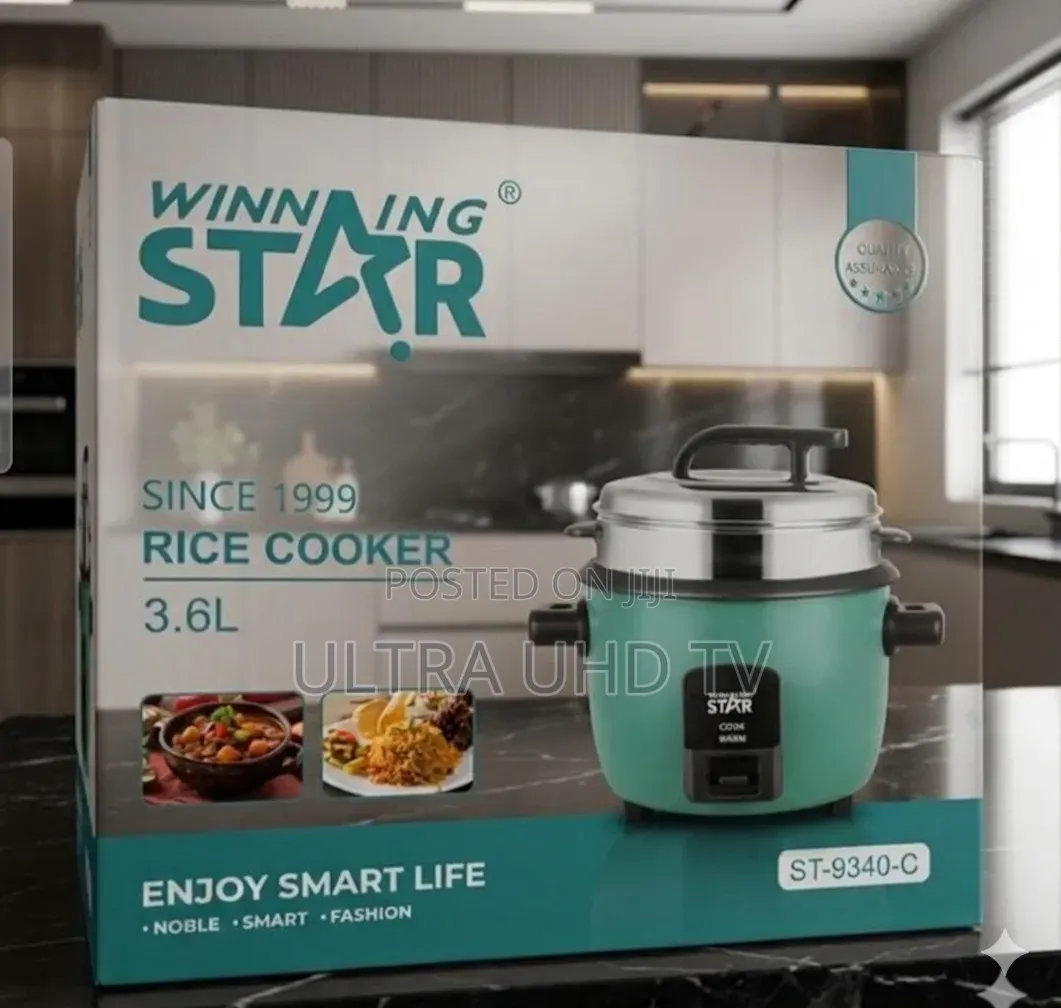 Winning Star Brand Rice Cooker Features a 3.6-Liter Capacity