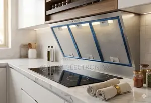 Range Hood Stainless Steel Features an Angled Design