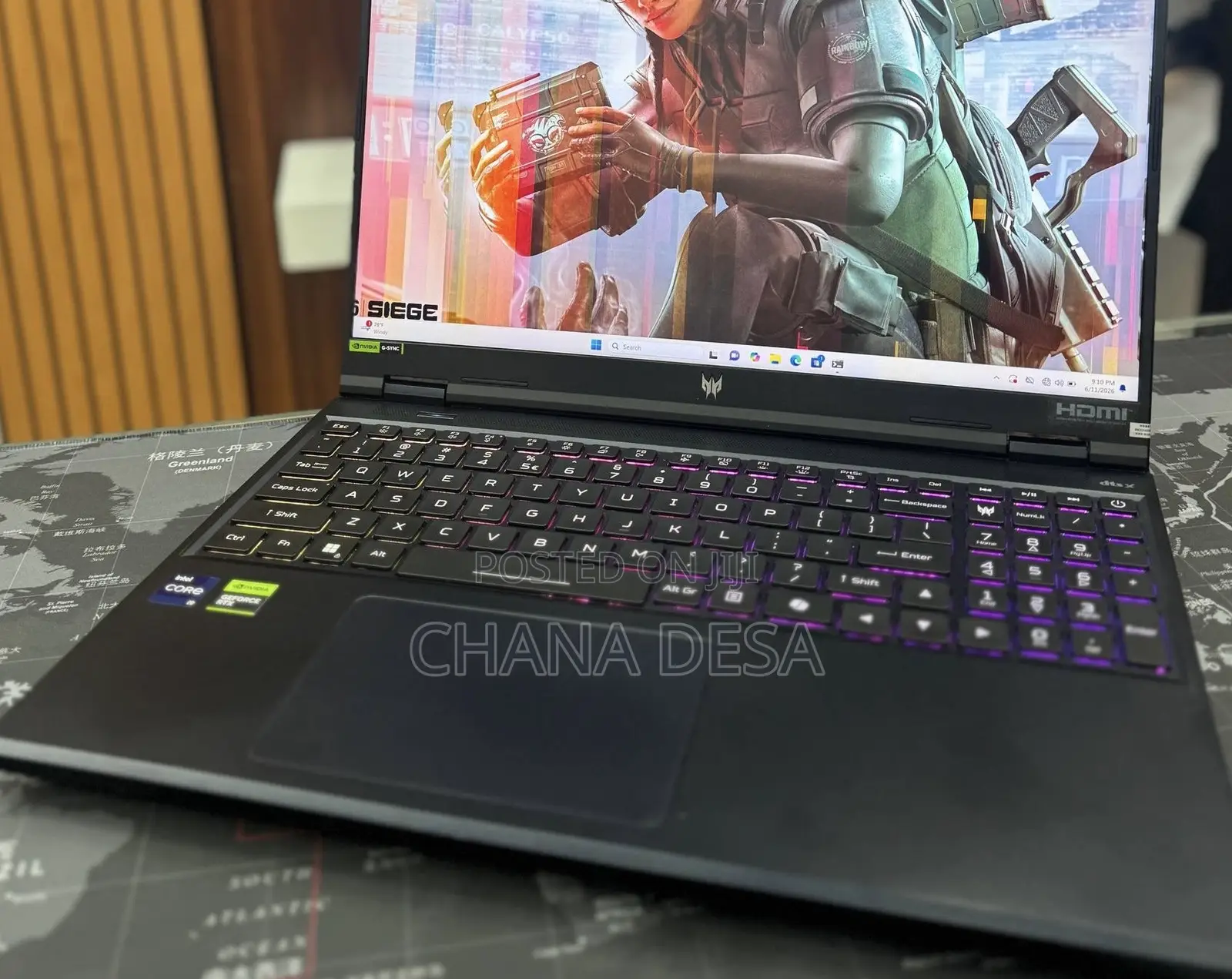 New Laptop Acer Predator Helios Neo 16 16GB Intel Core i9 SSD 1T