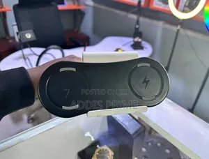 Kd-30 Dual Wireless Fast Charger Pad – Charge 2 Phones Simultaneously