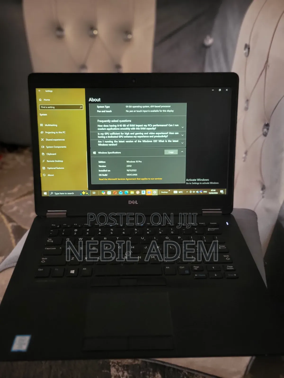 Laptop Dell Latitude 14 E7470 8GB Intel Core i5 SSD 128GB