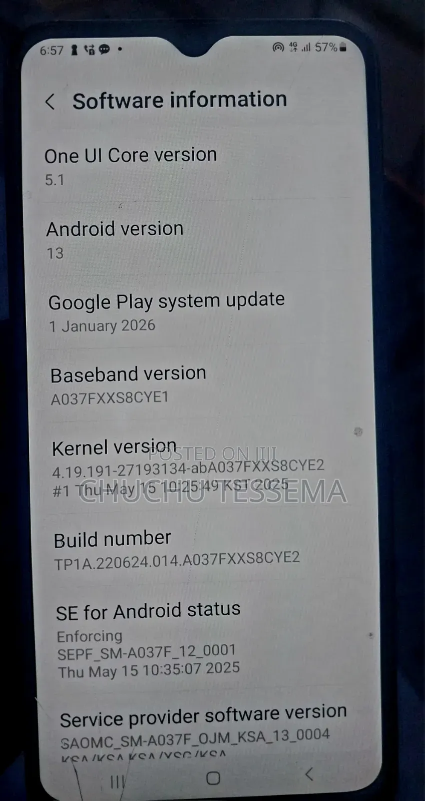 Samsung Galaxy A03s 32 GB Blue