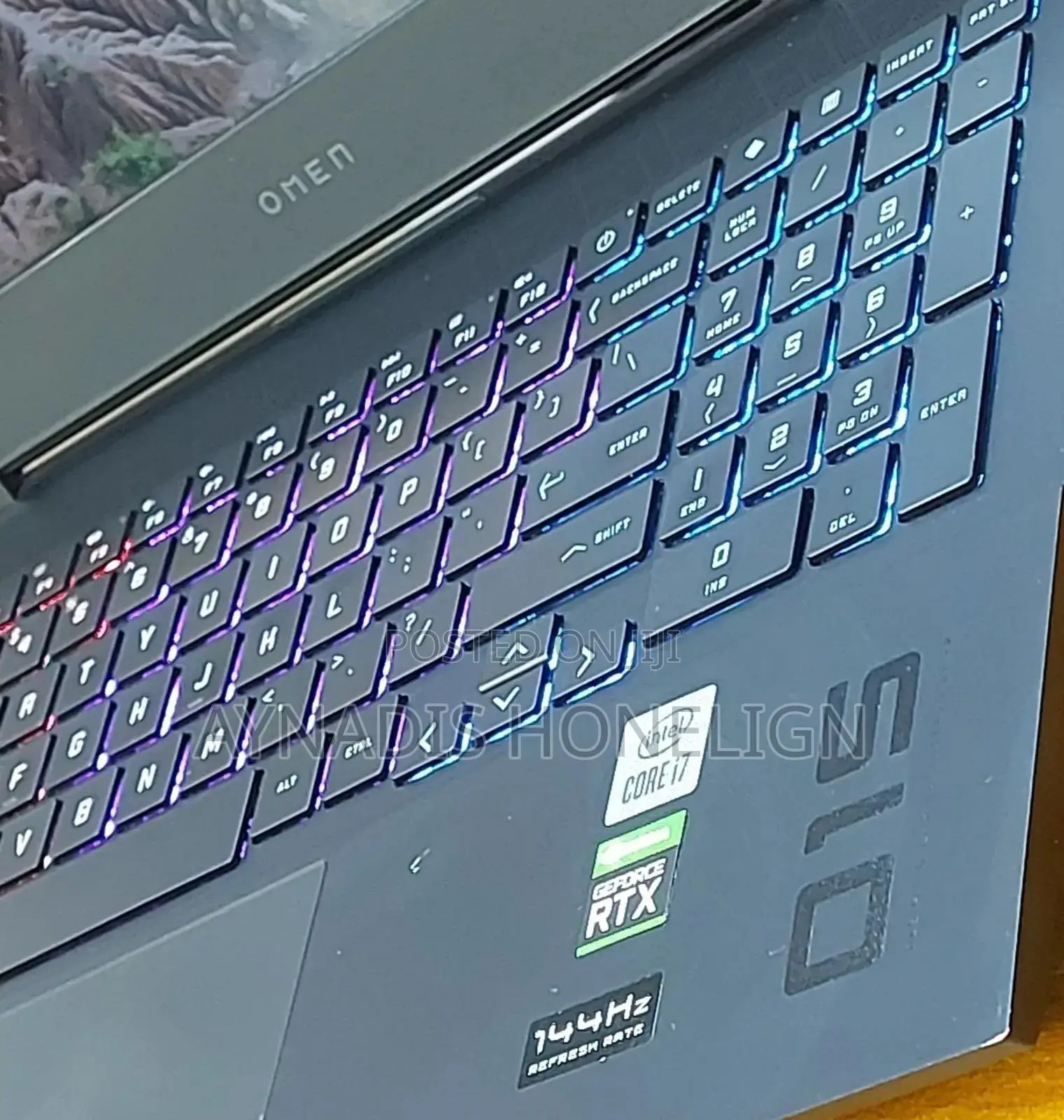 New Laptop HP Omen 15 16GB Intel Core i7 SSD 512GB