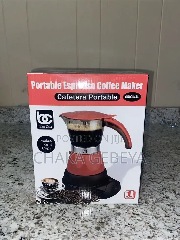 Electric Coffee Maker – 300ml – Free Delivery