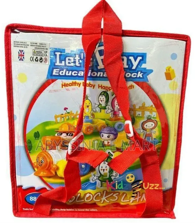 88 Piece Kids Educational Building Blocks Set