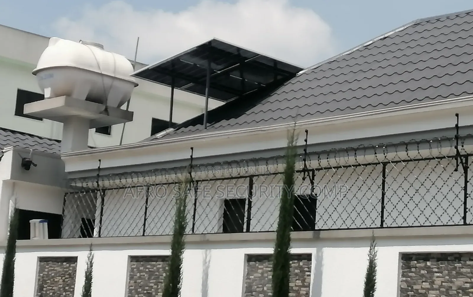 Security(Danger) Fence አደገኛ አጥር