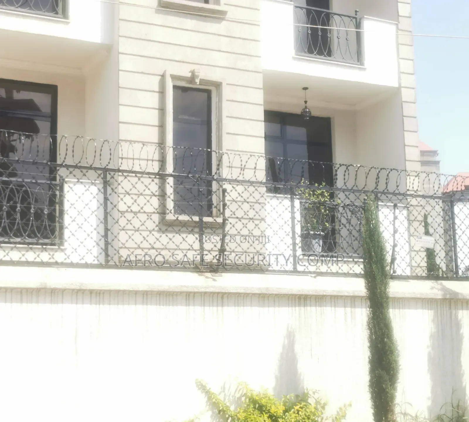 Security(Danger) Fence አደገኛ አጥር