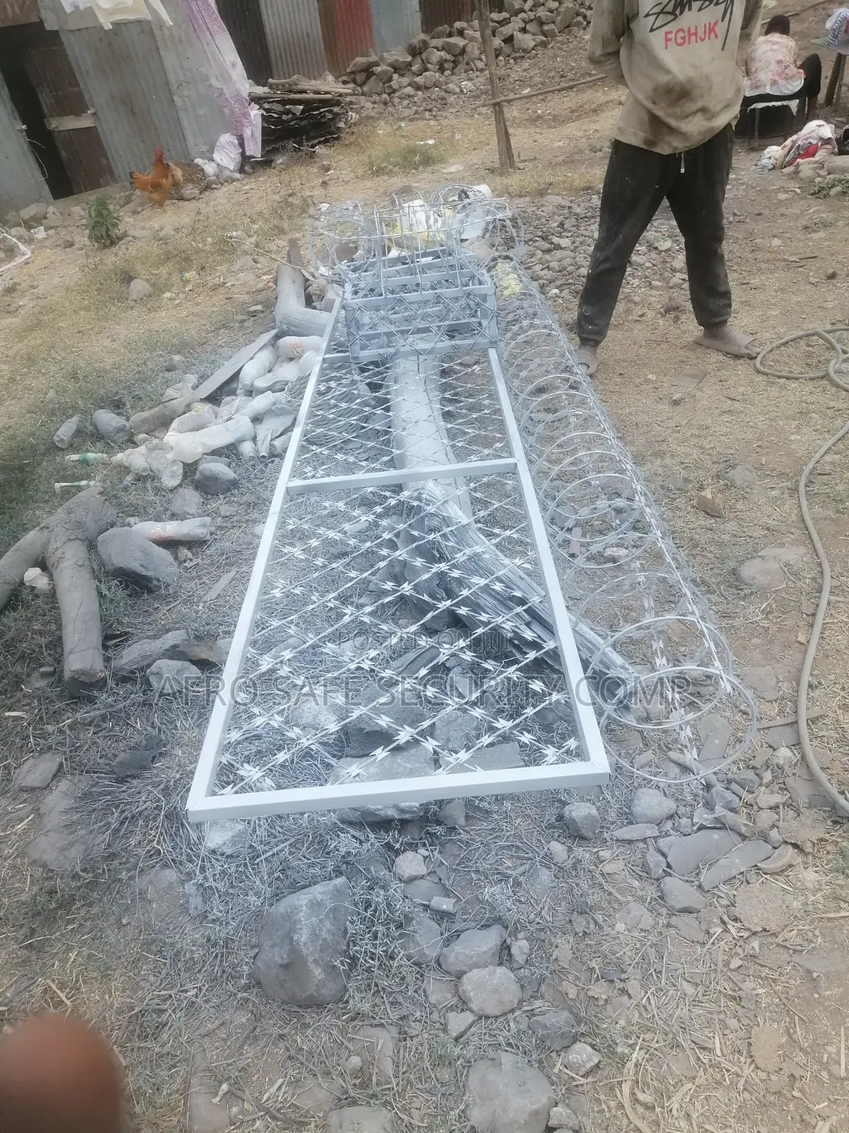 Security(Danger) Fence አደገኛ አጥር