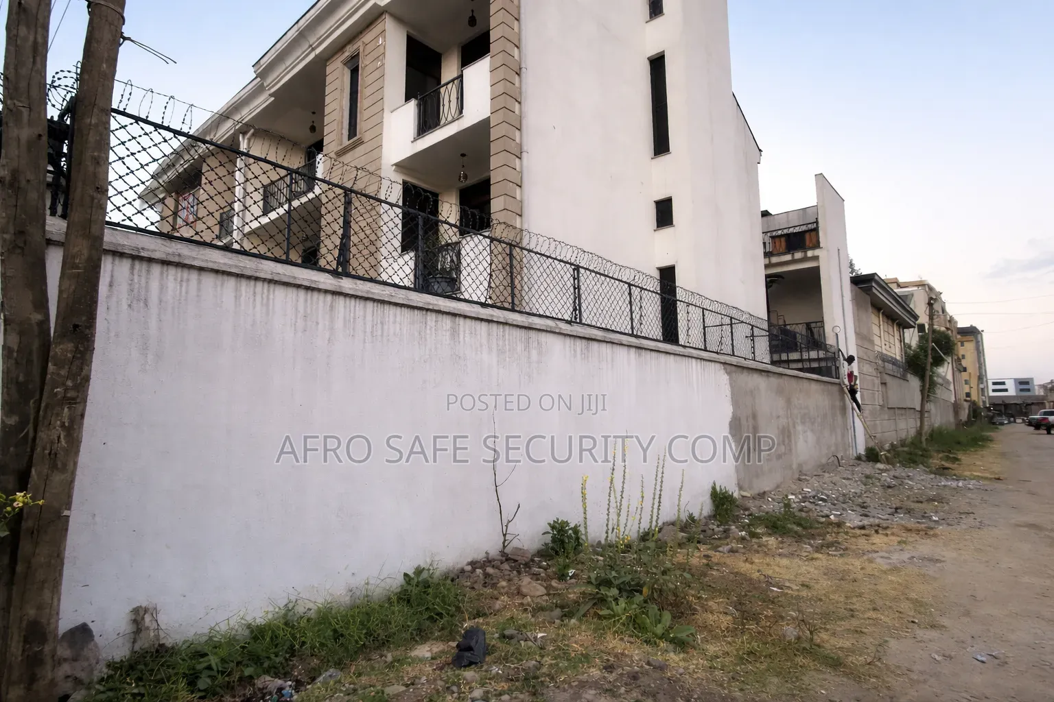 Security(Danger) Fence አደገኛ አጥር