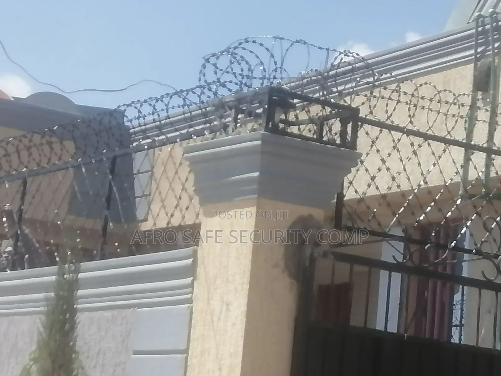 Security(Danger) Fence አደገኛ አጥር