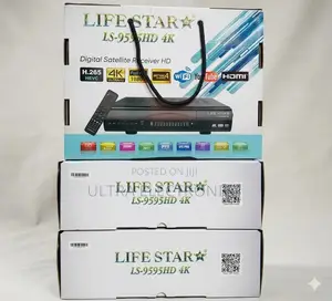 Life Star Ls-9595hd 4kdigital Satellite Receiver Supports4k Resolution