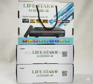 Life Star Ls-9595hd 4kdigital Satellite Receiver Supports4k Resolution