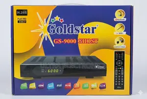 Goldstar Gs-9000 Ghost Satellite Receiver Box H.265 Full Hd 1080p