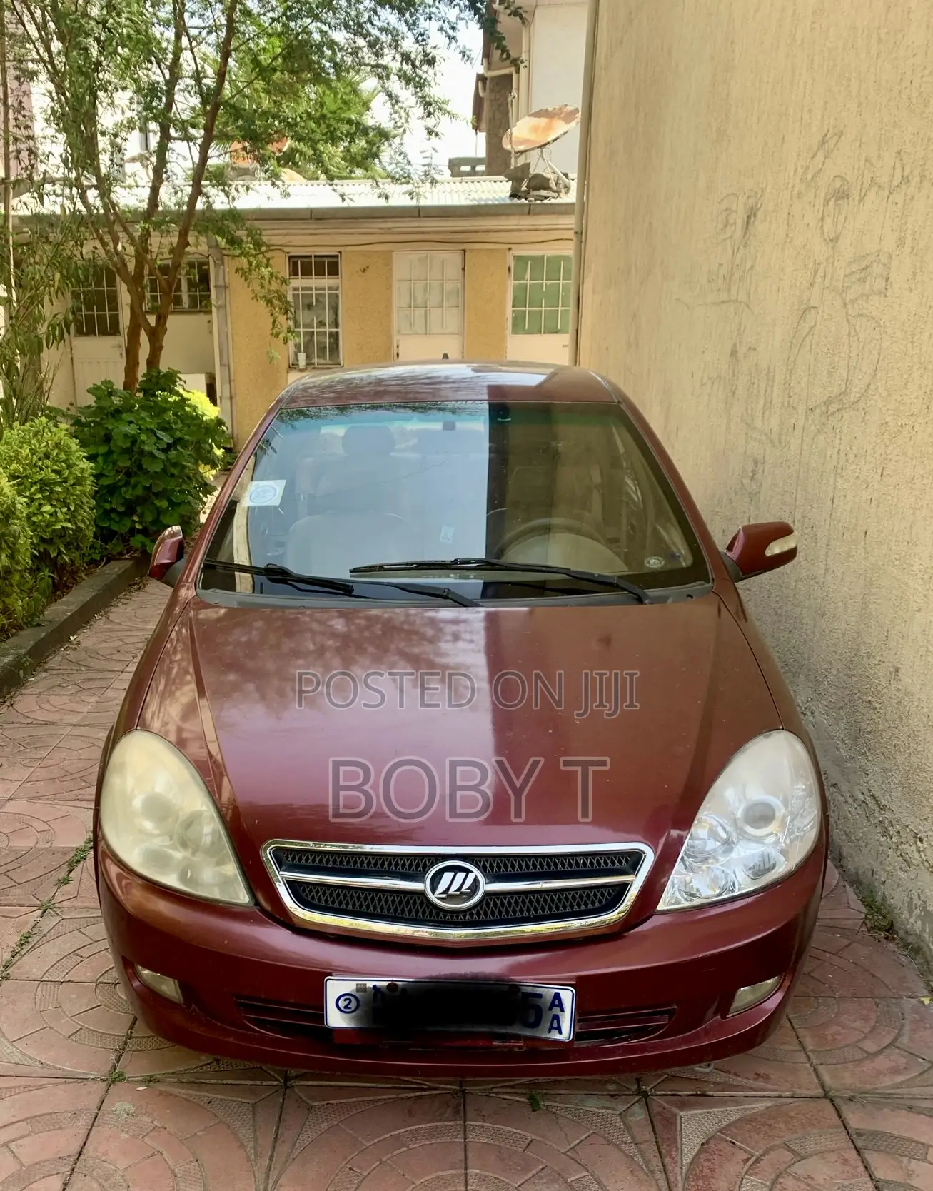 Lifan 520 2008 Burgundy