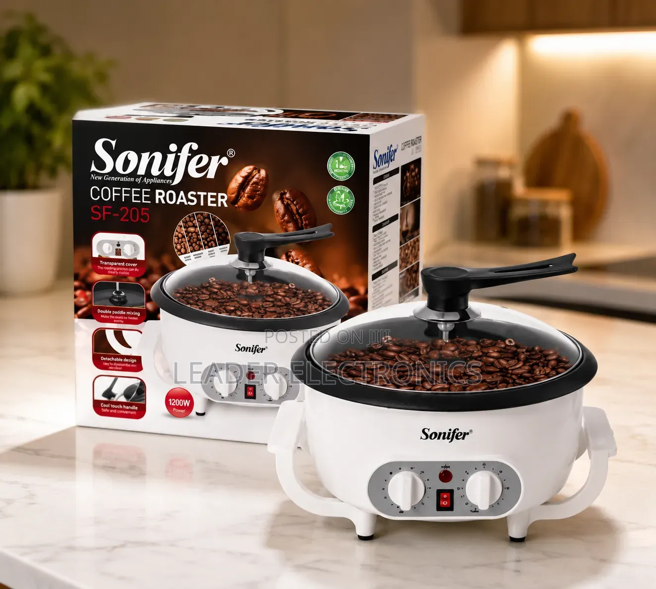 Sonifer Coffee Roaster 750g – Premium Coffee Roasting Machine