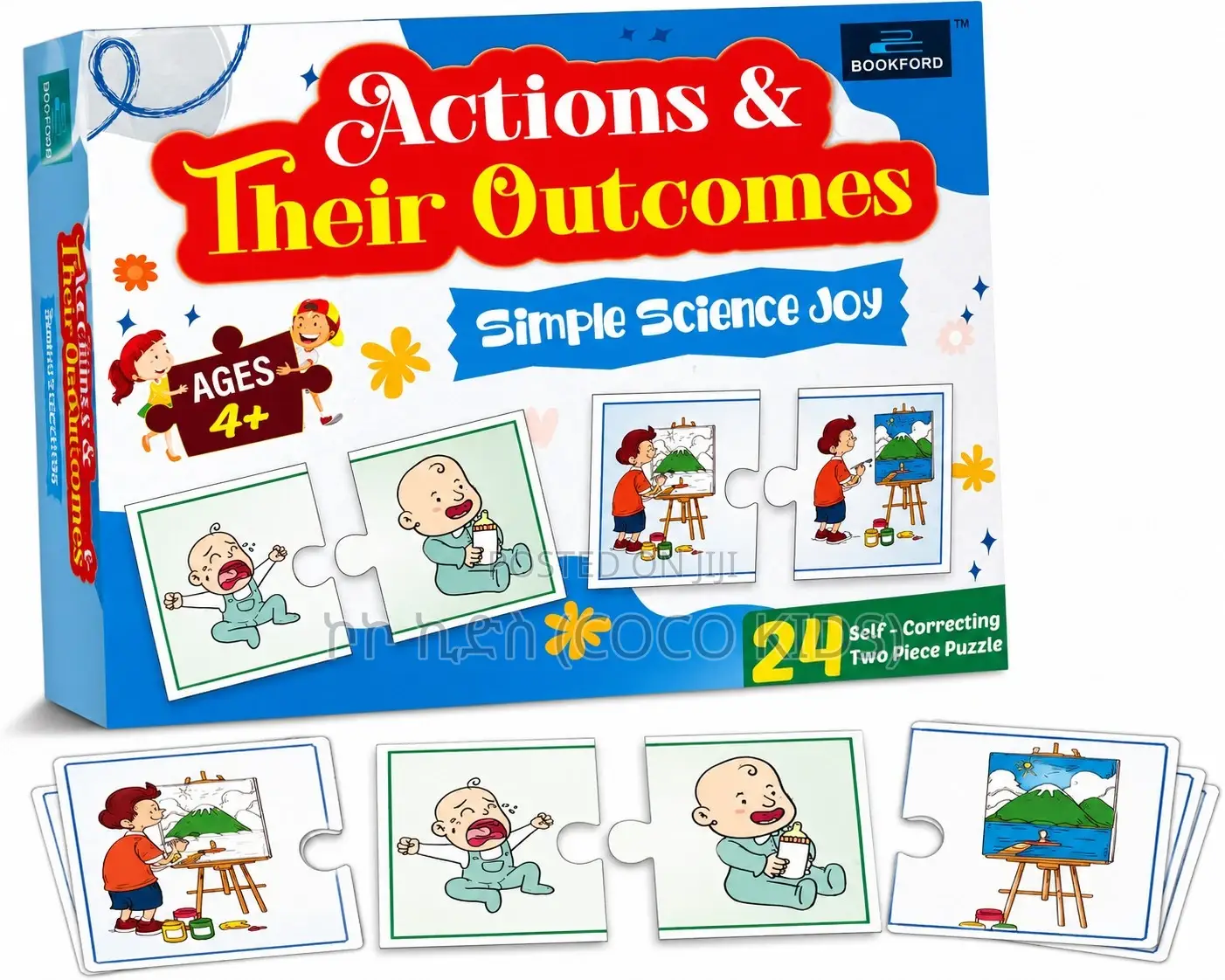 Actions Their Outcomes – Educational Puzzle (Ages 4+)