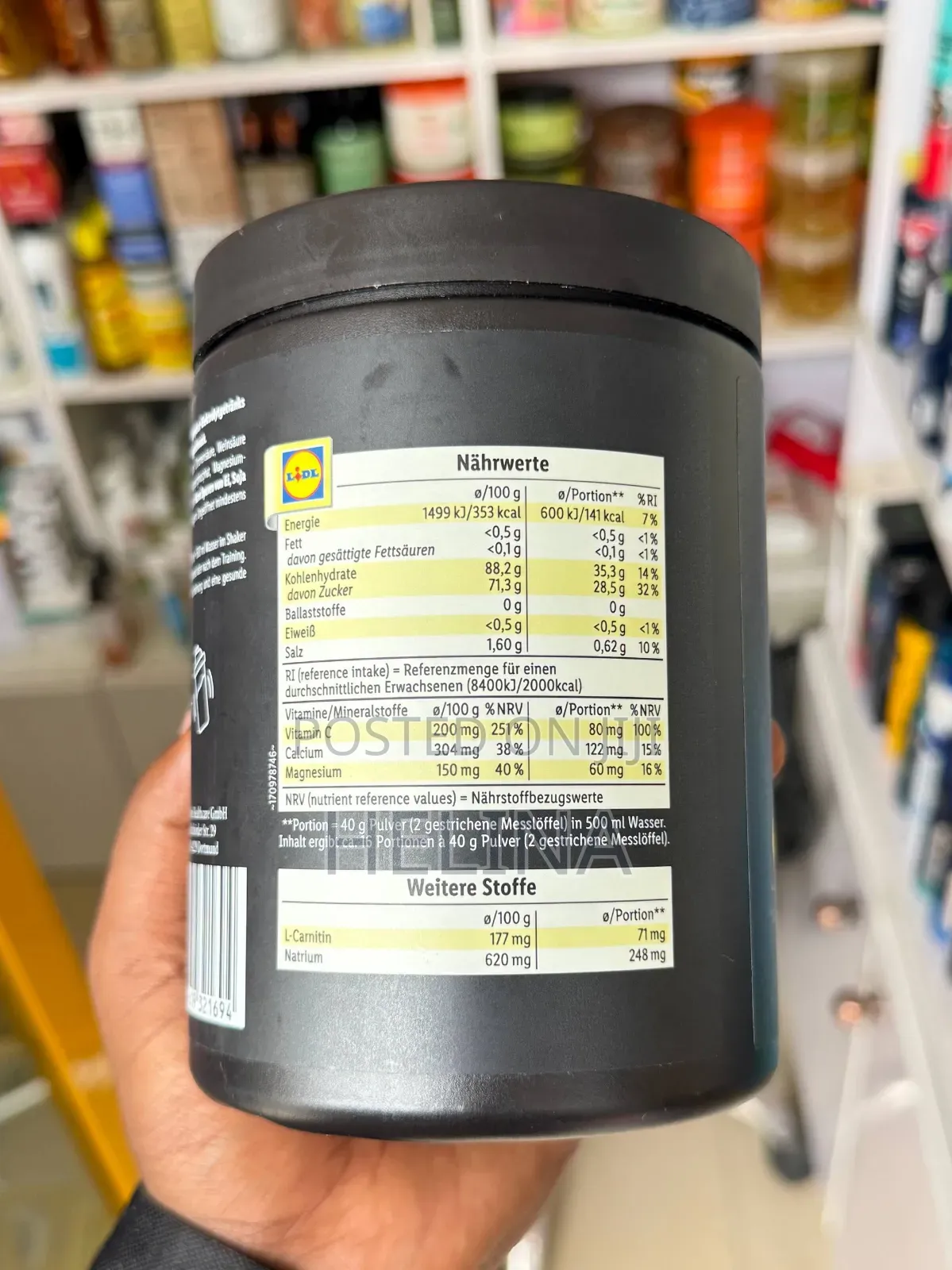 Nutritionl Electrolyte Isotonic Formula Effervescent in Orange Flavour
