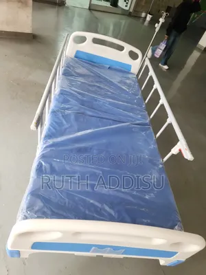 Hospital Equipment Ethiopia Hot Sale 2 Cranks Patient Bed የህክምና አልጋ