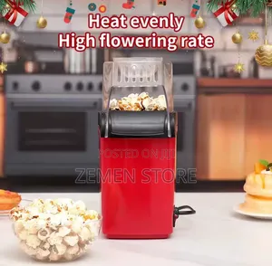 Electric Hot Air Popcorn Maker Machine ፈጣን የፈንዲሻ ማሽን