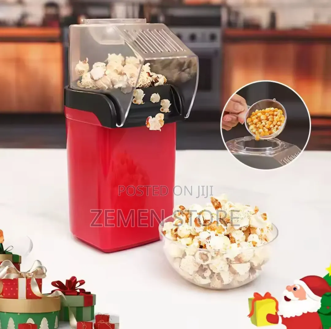 Electric Hot Air Popcorn Maker Machine ፈጣን የፈንዲሻ ማሽን