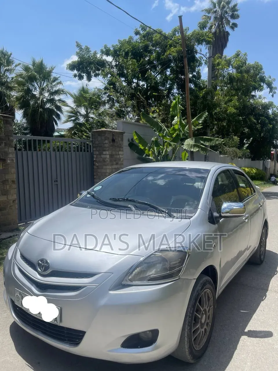 Toyota Belta 2008 Silver