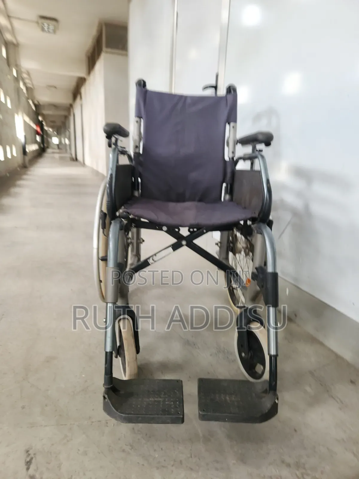 Icon 20, Standard Wheelchair, Alu., Sw 53cm, Sh 47cm, Sd 40cm ዊልቸር