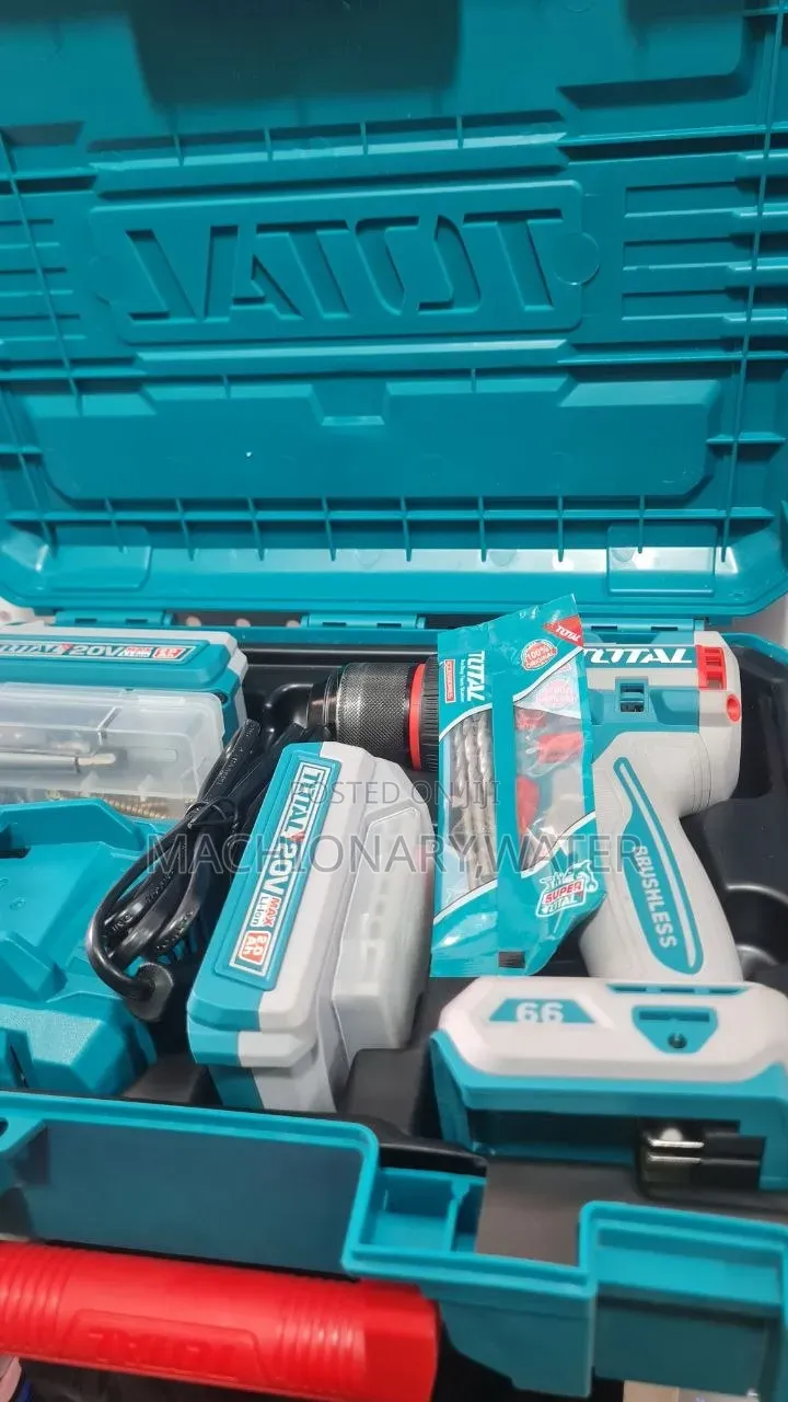 Total Brushless Chargable Drill 20v