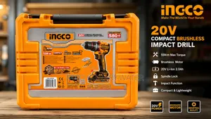 Incgo Brushless Chargable Drill 20v