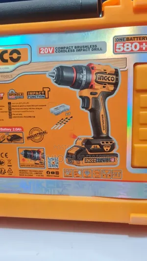 Incgo Brushless Chargable Drill 20v
