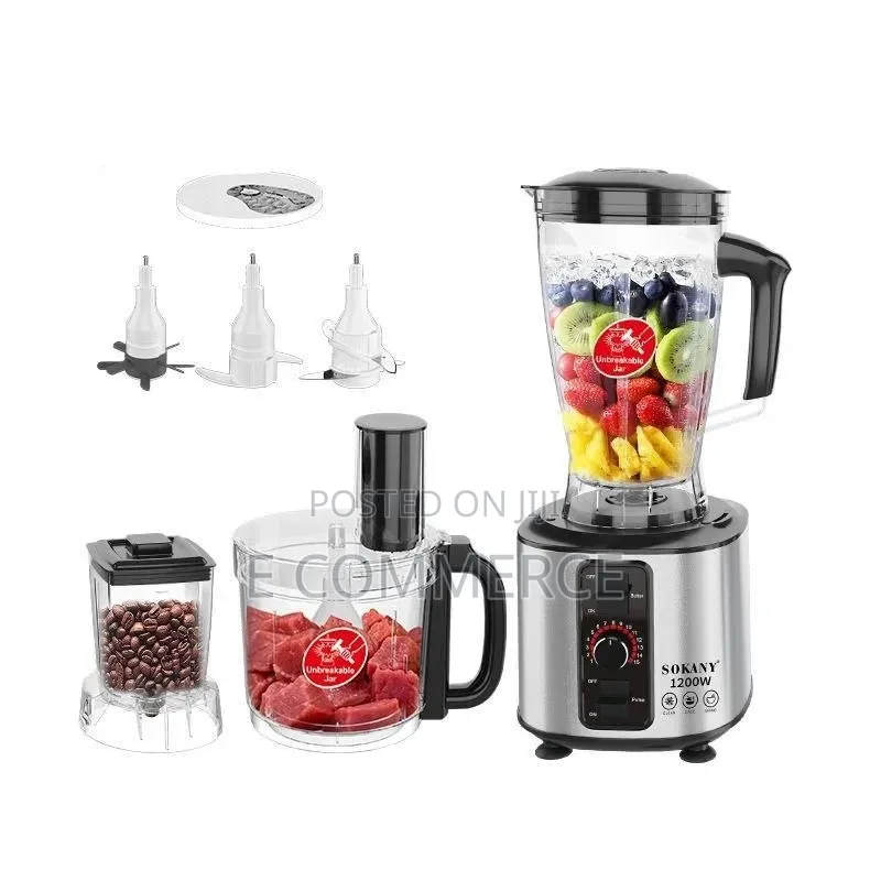 Sokany Sk-111 Is 7-in-1 Food Processor and Multi-Purpose Blender