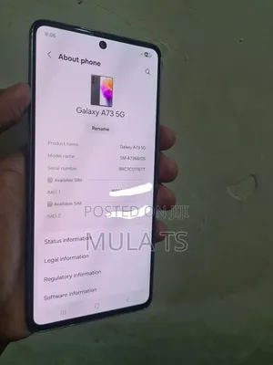 New Samsung Galaxy A73 5G 256 GB Black