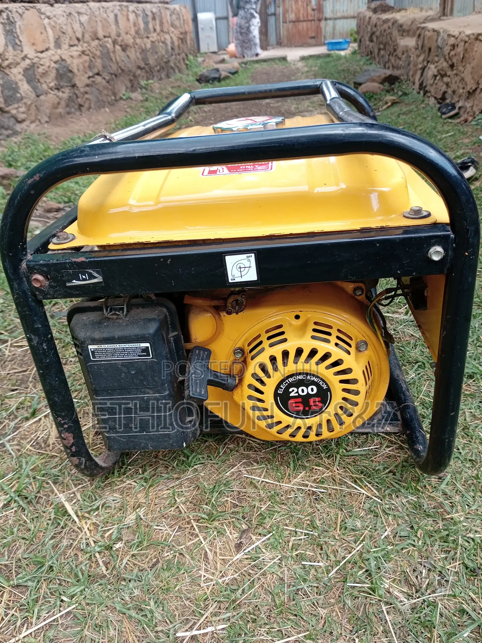 የአስትራ ኮርያ 6.5hp ጀነሬተር (Astra Korea Generator