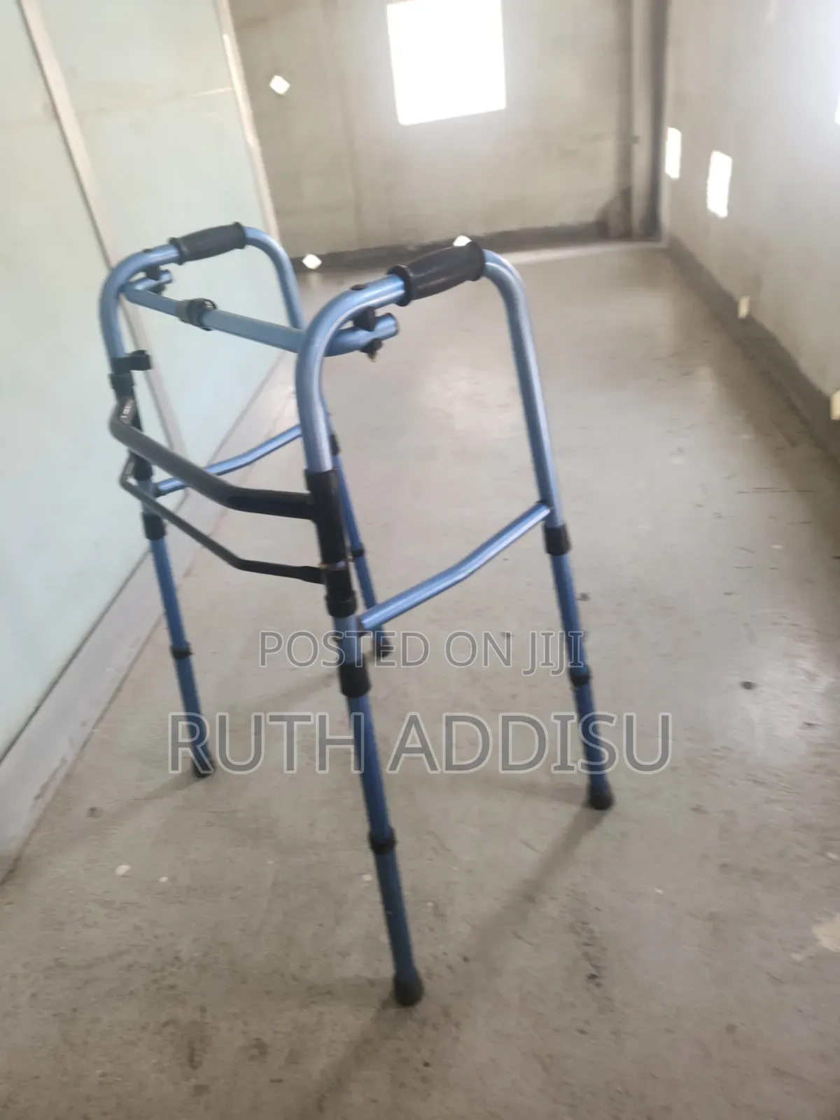 Height-Adjustable Legs to Accommodate Different Height Walking Frame