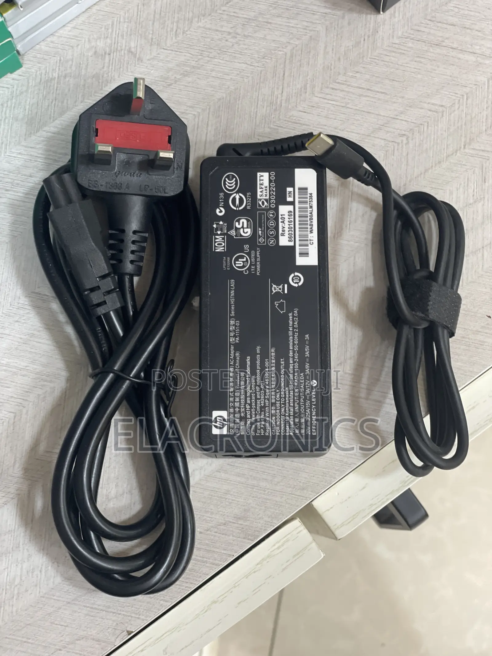 Hp 65w Usb Type-C Laptop Charger | Original Ac Adapter