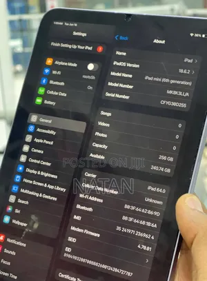 New Apple iPad mini 6 256 GB