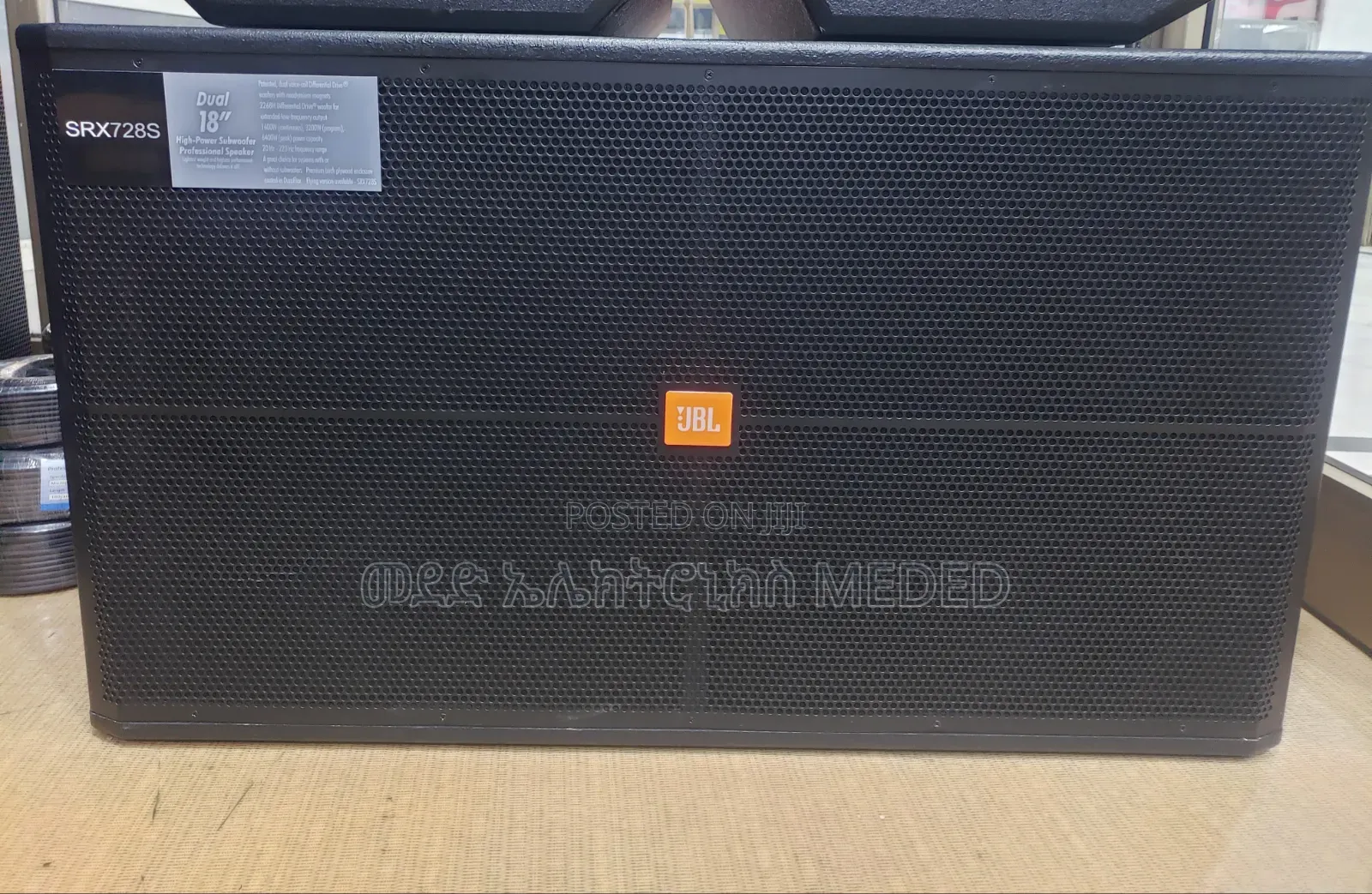 JBL SRX 728s Dual 18"