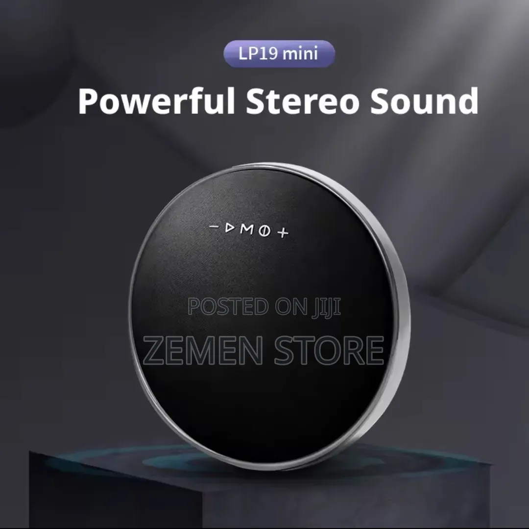 Ultra-Slim 360° Surround Sound Wireless Speaker ዘመናዊ ብሉቱዝ ስፒከር