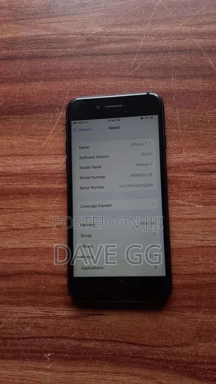 Apple iPhone 7 32 GB Black