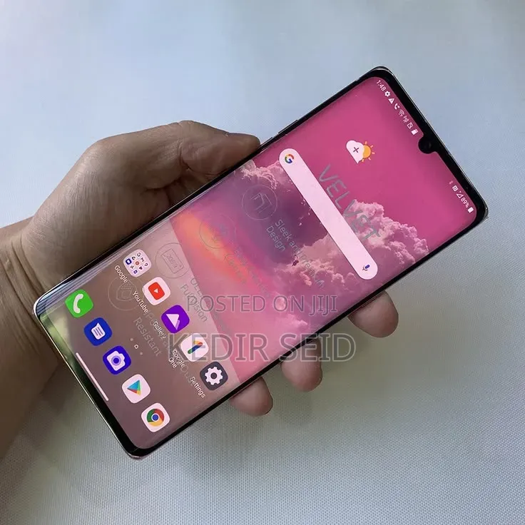 New LG Velvet 5G 128 GB White