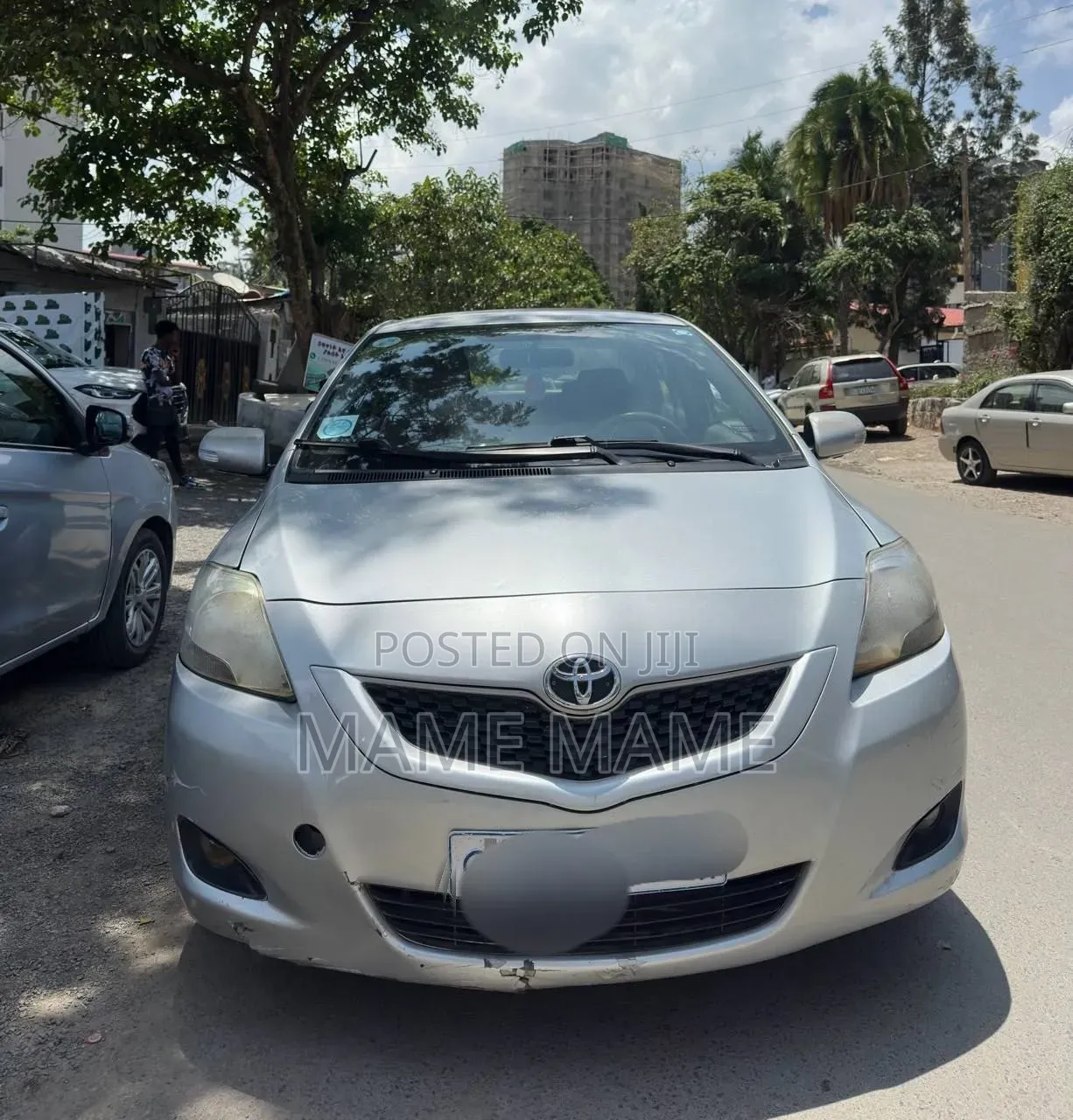 Toyota Belta 2010 Silver