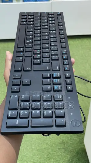 Dell Kb216 Wired Usb Keyboard Full Size Black
