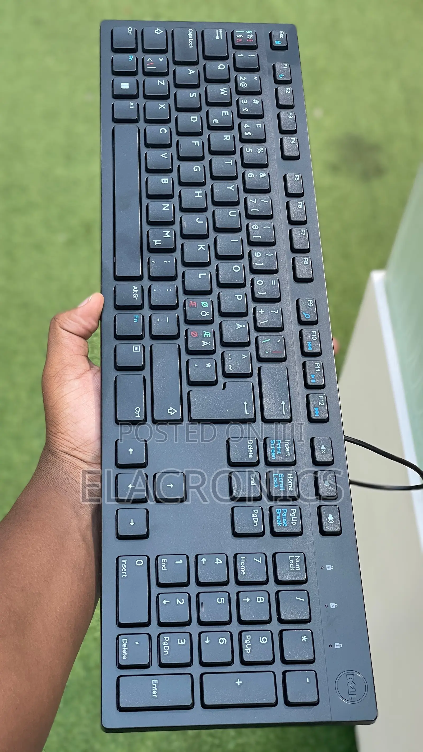 Dell Kb216 Wired Usb Keyboard Full Size Black