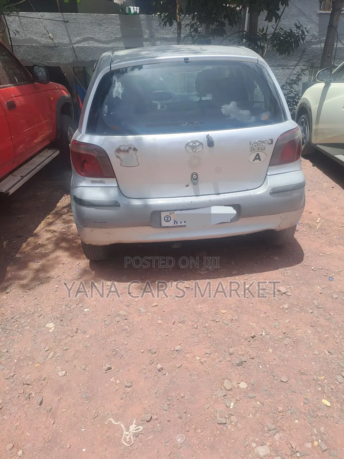 Toyota Yaris 2001 Silver