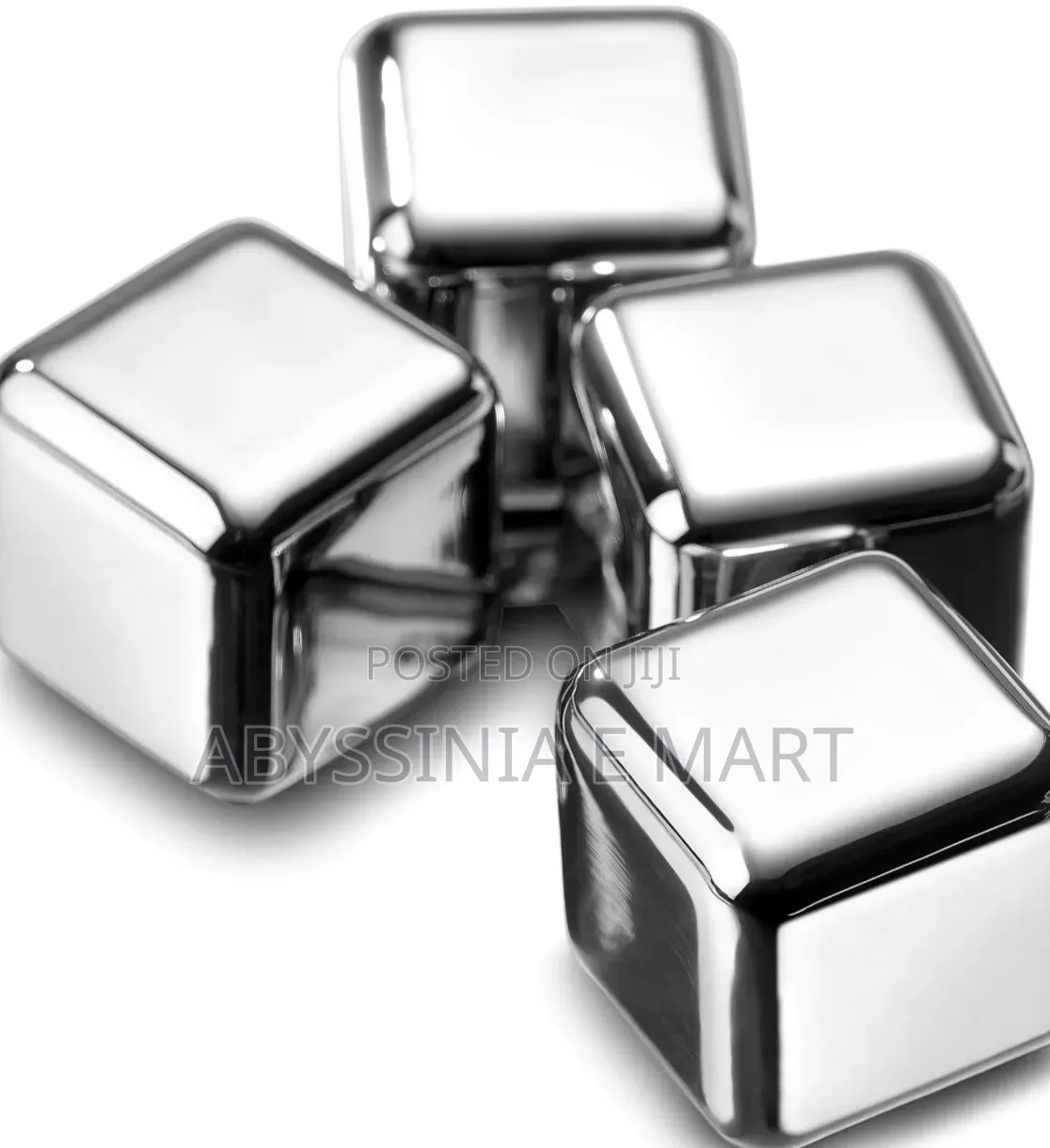 Stainless Steel Ice Cubes