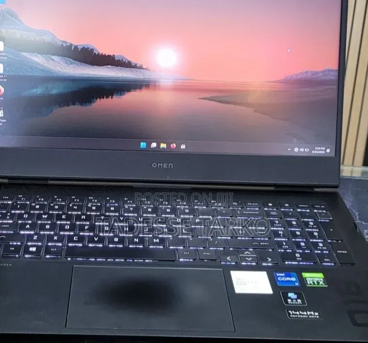 New Laptop HP Omen 16 16GB Intel Core i7 SSD 512GB